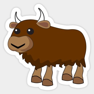 Yak Sticker